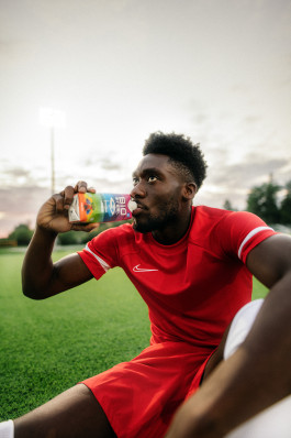 Alphonso Davies for BioSteel Germany Fabian Stoffers Fotograf Photographer Munich