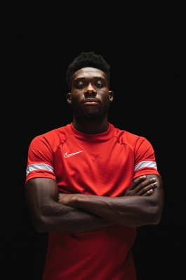 Alphonso Davies for BioSteel Germany Fabian Stoffers Fotograf Photographer Munich