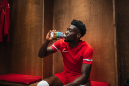 Alphonso Davies for BioSteel Germany Fabian Stoffers Fotograf Photographer Munich